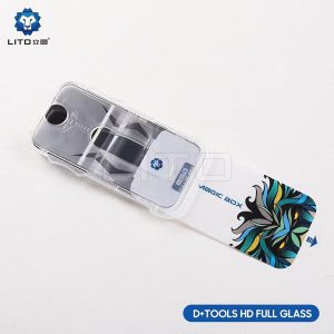 خرید گلس شفاف با ابزار مخصوص نصب iPhone 15 Pro مارک LITO مدل Magic Box D+ HD Glass