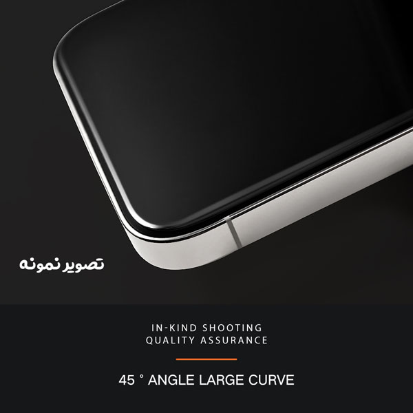 خرید گلس شفاف بدون حاشیه iPhone 15 مارک Mietubl