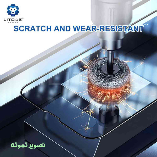 خرید گلس شیشه ای HD Plus تمام صفحه iPhone 15 مارک LITO