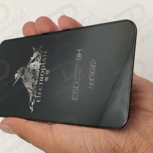 خرید گلس شیشه ای شفاف iPhone 15 Plus مدل ESD Electroplate