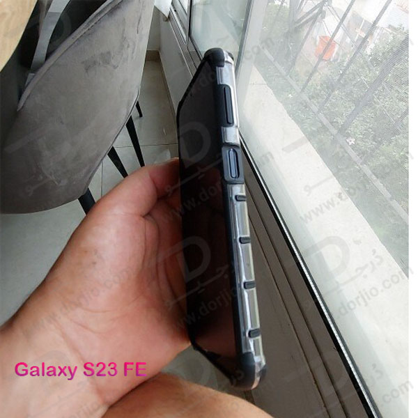 گارد ضد ضربه هیبریدی Samsung Galaxy S23 FE مدل Honeycomb