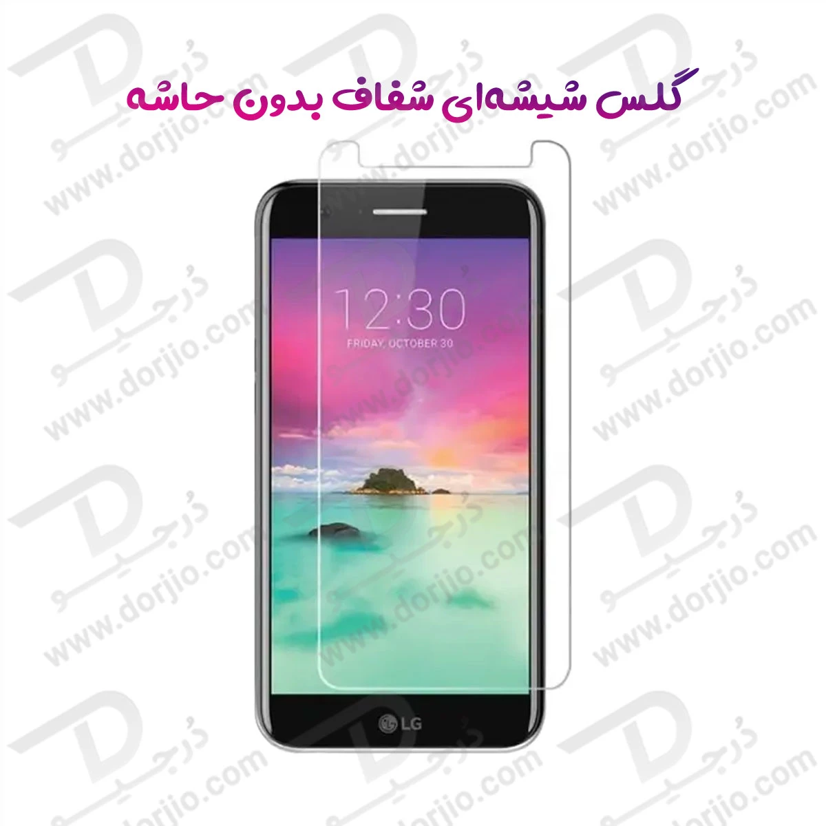 گلس شفاف بدون حاشیه ال‌جی LG G4 Stylus