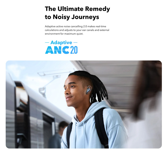 خرید ایربادز بی سیم اَنکر Soundcore Liberty 4 NC مدل Anker A3947