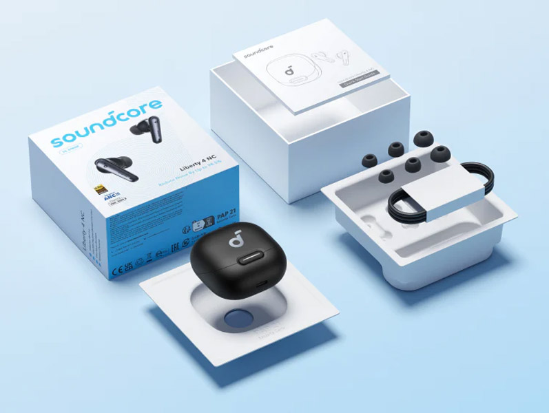 خرید ایربادز بی سیم اَنکر Soundcore Liberty 4 NC مدل Anker A3947