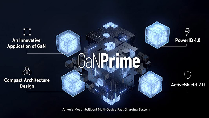 خرید شارژر سریع دیواری 65 وات اَنکر طرح تبدیل شوندگان Anker 735 Charger A2668 Transformers Edition