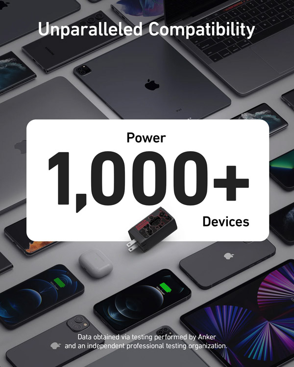 خرید شارژر سریع دیواری 65 وات اَنکر طرح تبدیل شوندگان Anker 735 Charger A2668 Transformers Edition