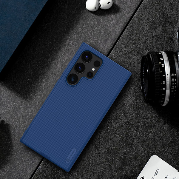 خرید قاب ضد ضربه نیلکین Samsung Galaxy S24 Ultra مدل Super Frosted Shield Pro