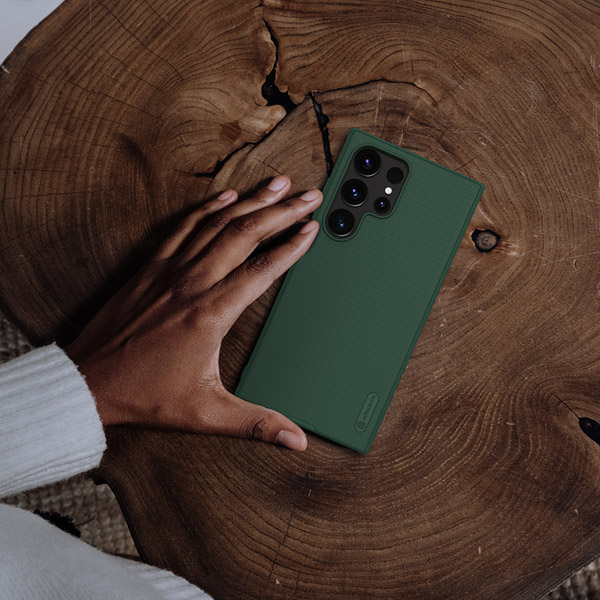 خرید قاب ضد ضربه نیلکین Samsung Galaxy S24 Ultra مدل Super Frosted Shield Pro