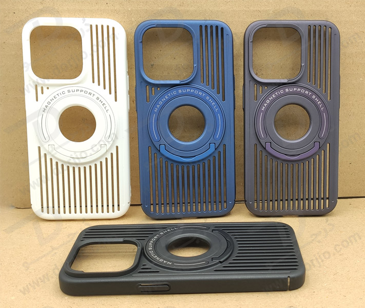 خرید قاب کلاسیک مگ سیف استند رینگی iPhone 15 Pro مدل Classic Design