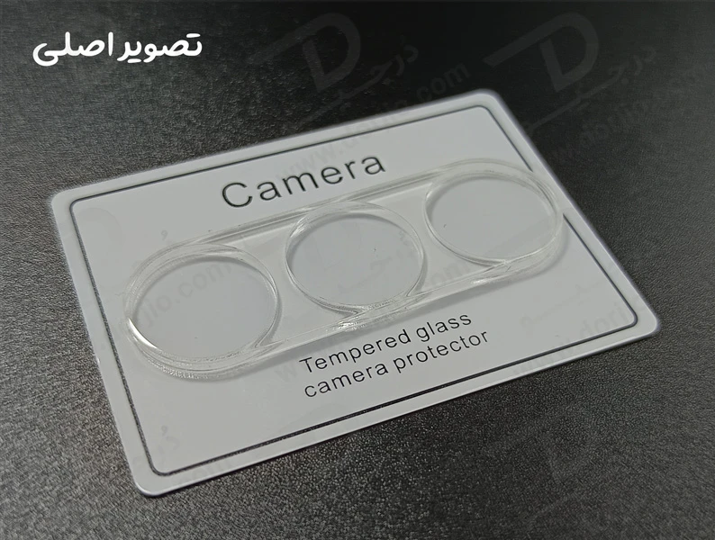 خرید محافظ لنز شیشه ای تمام شفاف Samsung Galaxy A35 مدل 3D