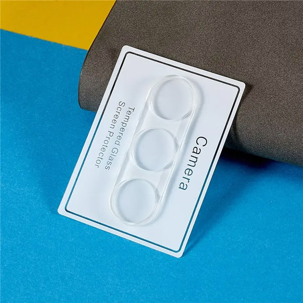 خرید محافظ لنز شیشه ای تمام شفاف Samsung Galaxy A35 مدل 3D