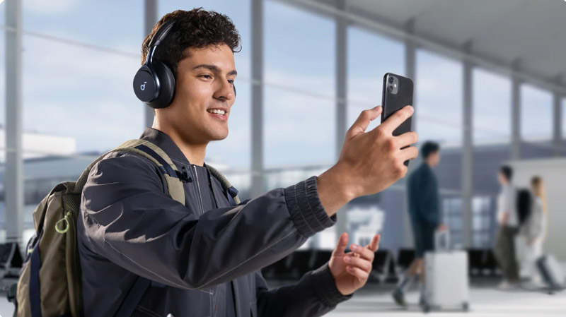 خرید هدفون بی سیم اَنکر Soundcore Space One مدل Anker A3035