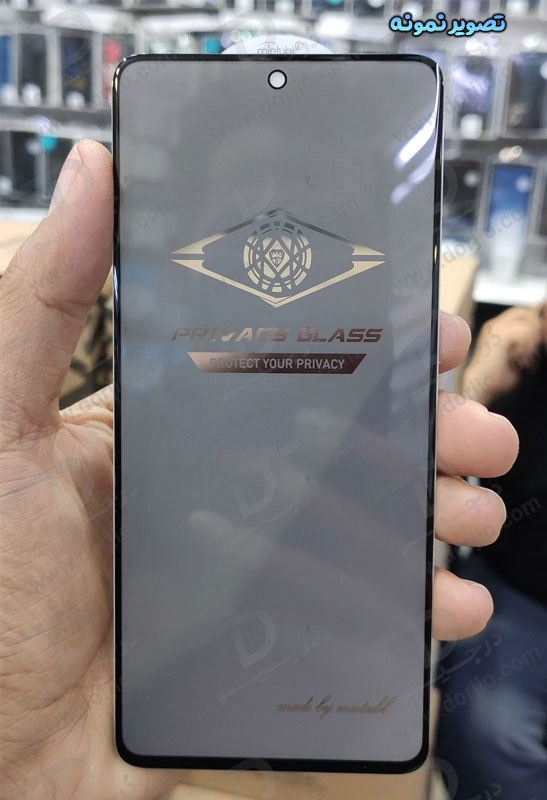 خرید گلس Privacy حریم شخصی Xiaomi Poco X5 Pro مارک Mietubl