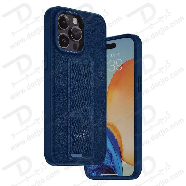 خرید قاب محافظ دستگیره دار iPhone 15 Pro Max مارک Green Lion مدل GripX