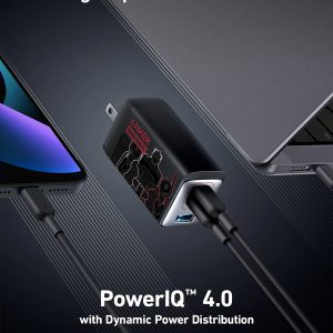 خرید شارژر سریع دیواری 65 وات اَنکر طرح تبدیل شوندگان Anker 735 Charger A2668 Transformers Edition