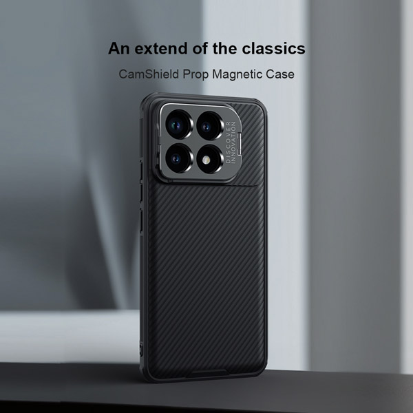 خرید قاب ضد ضربه مغناطیسی کمرا استند نیلکین Xiaomi Redmi K70 مدل CamShield Prop - Camera Cutout MagSafe