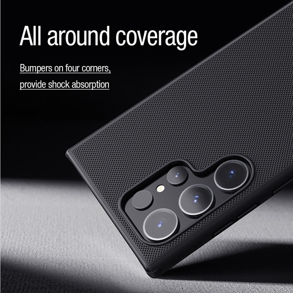 خرید قاب ضد ضربه مگنتی نیلکین Samsung Galaxy S24 Ultra مدل Super Frosted Shield Pro Magnetic