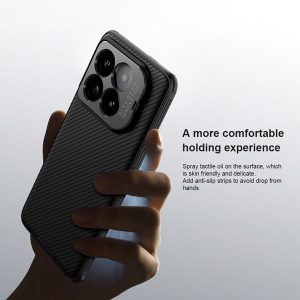 خرید قاب ضد ضربه مگنتی کمرا استند نیلکین Xiaomi 14 Pro مدل CamShield Prop Magnetic Camera Cutout