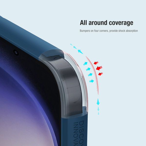 خرید قاب ضد ضربه نیلکین Samsung Galaxy S24 Plus مدل Super Frosted Shield Pro