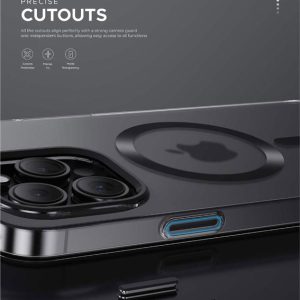 خرید قاب مگ سیف مات iPhone 15 Pro مارک Green Lion مدل Matte Magsafe