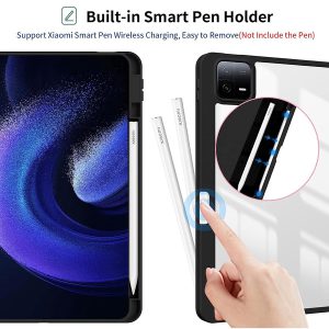 خرید قاب پشت شفاف Xiaomi Pad 6 مدل استند دار