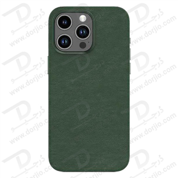 خرید قاب چرمی iPhone 15 Pro Max مارک Green Lion مدل Ultra Drop