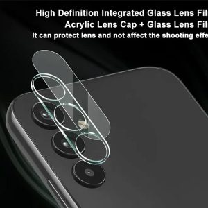 خرید محافظ لنز شیشه ای تمام شفاف Samsung Galaxy A15 5G مدل 3D