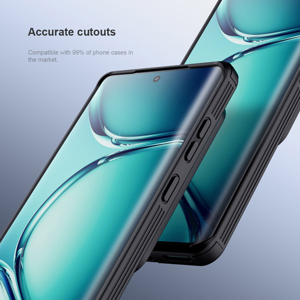 خرید نانو برچسب منحنی OnePlus Ace 2 Pro مارک نیلکین مدل Impact Resistant Curved Film - پک 2 عددی