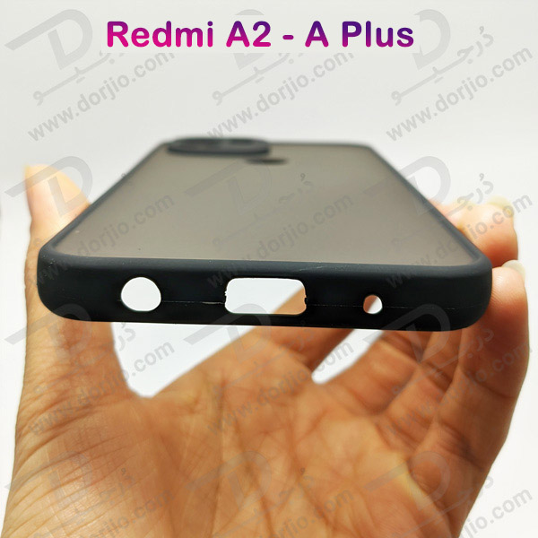 خرید پلکسی کاور مات با محافظ دوربین Xiaomi Redmi A2 Plus