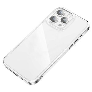 خرید کاور کریستالی شفاف iPhone 15 Pro مارک Green Lion مدل Crystal Clear