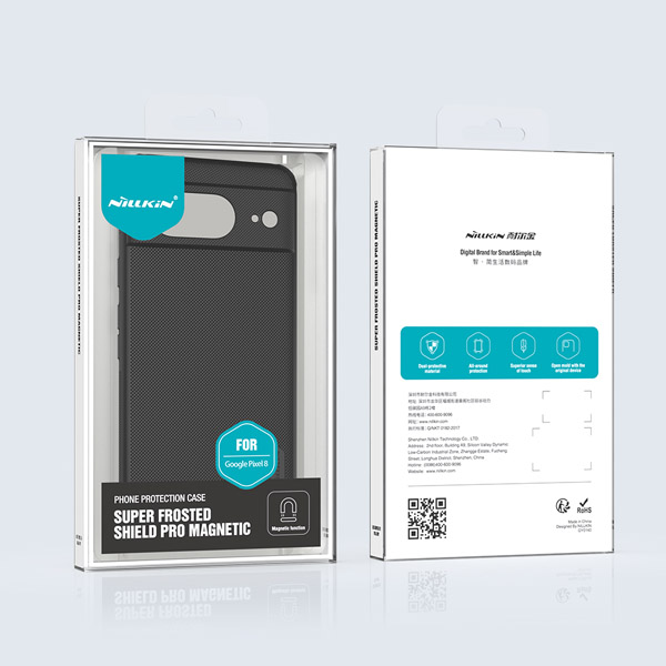 خرید قاب ضد ضربه مگنتی نیلکین Google Pixel 8 مدل Super Frosted Shield Pro Magnetic خرید قاب ضد ضربه مگنتی نیلکین Google Pixel 8 مدل Super Frosted Shield Pro Magnetic