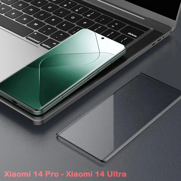 نانو برچسب منحنی Xiaomi 14 Pro مارک نیلکین مدل Impact Resistant Curved Film - پک 2 عددی