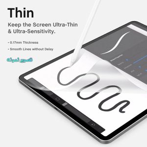 خرید برچسب شفاف صفحه نمایش تبلت iPad Pro 12.9 2021 مارک XUNDD مدل Paper Like Film