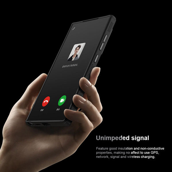 خرید قاب ضد ضربه Kevlar کمرا استند نیلکین Samsung Galaxy S24 Ultra مدل CarboProp