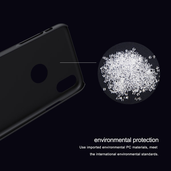 خرید قاب محافظ حفره لوگو iPhone X مارک نیلکین مدل Super Frosted Shield With LOGO cutout