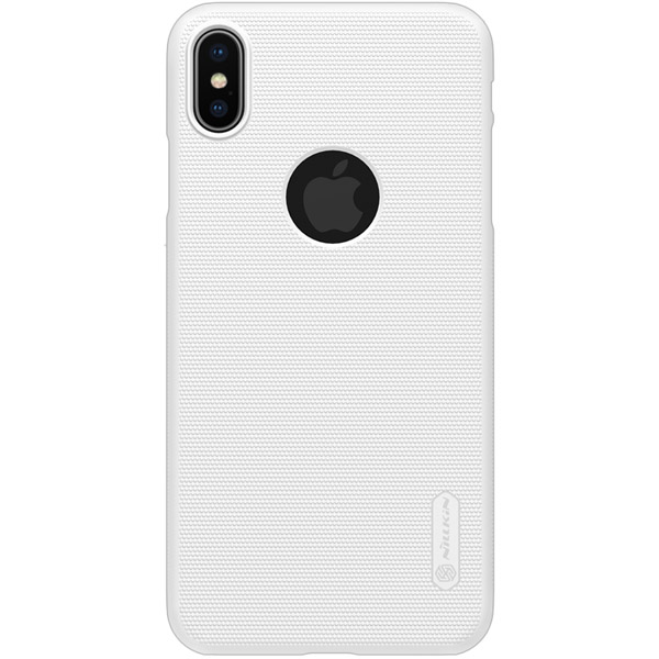 خرید قاب محافظ حفره لوگو iPhone XS Max مارک نیلکین مدل Super Frosted Shield With LOGO cutout