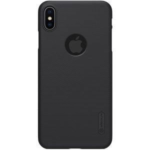 خرید قاب محافظ حفره لوگو iPhone XS Max مارک نیلکین مدل Super Frosted Shield With LOGO cutout