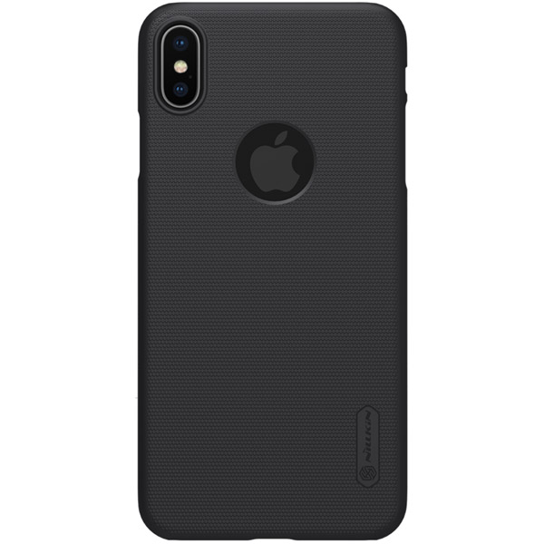 خرید قاب محافظ حفره لوگو iPhone XS Max مارک نیلکین مدل Super Frosted Shield With LOGO cutout