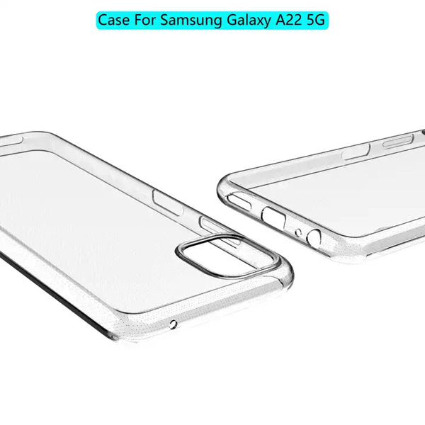 خرید قاب ژله ای شفاف گوشی Samsung Galaxy A22 5G