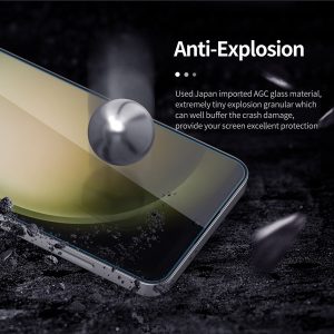 خرید محافظ صفحه نمایش شیشه ای Samsung Galaxy S24 Plus مارک نیلکین مدل H+Pro Anti-Explosion