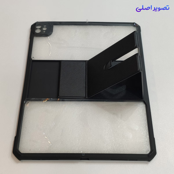 خرید کریستال شیلد شفاف پایه دار تبلت iPad Pro 12.9 2021 مارک XUNDD سری Beatle