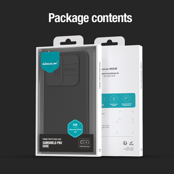 خرید گارد ضد ضربه نیلکین Samsung Galaxy A35 مدل Camshield Pro