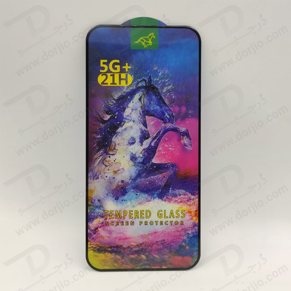 خرید گلس شیشه ای شفاف iPhone 15 Pro Max مدل 5G Plus 21H