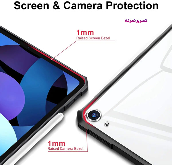 کریستال شیلد شفاف تبلت iPad 10.2 2019 مارک XUNDD سری Beatle