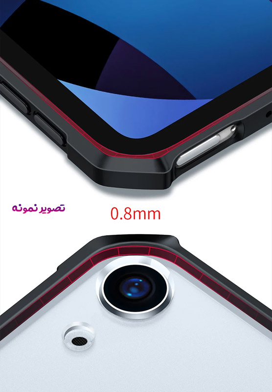 کریستال شیلد شفاف تبلت iPad Air 2022 مارک XUNDD سری Beatle