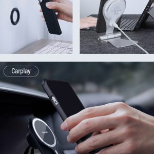 خرید قاب ضد ضربه مگنتی نیلکین OnePlus 12 مدل Super Frosted Shield Pro Magnetic