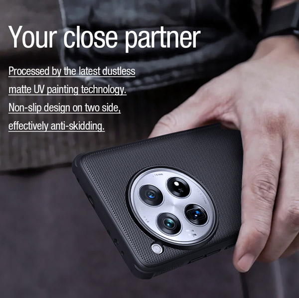 خرید قاب ضد ضربه مگنتی نیلکین OnePlus 12 مدل Super Frosted Shield Pro Magnetic