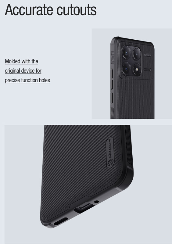 خرید قاب ضد ضربه مگنتی نیلکین Xiaomi Redmi K70 مدل Super Frosted Shield Pro Magnetic