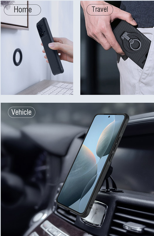 خرید قاب ضد ضربه مگنتی نیلکین Xiaomi Redmi K70 مدل Super Frosted Shield Pro Magnetic