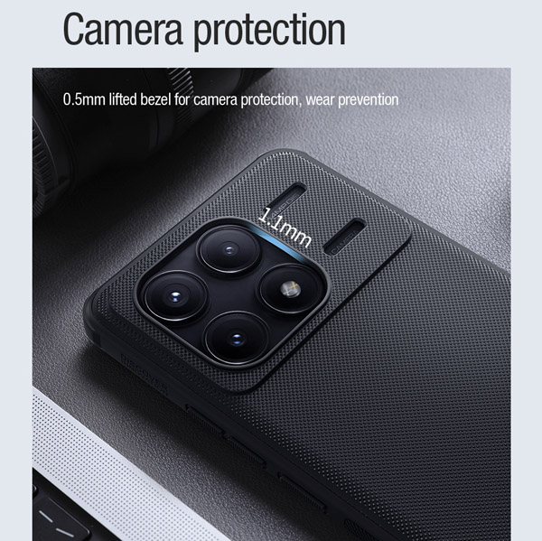 خرید قاب ضد ضربه مگنتی نیلکین Xiaomi Redmi K70 مدل Super Frosted Shield Pro Magnetic